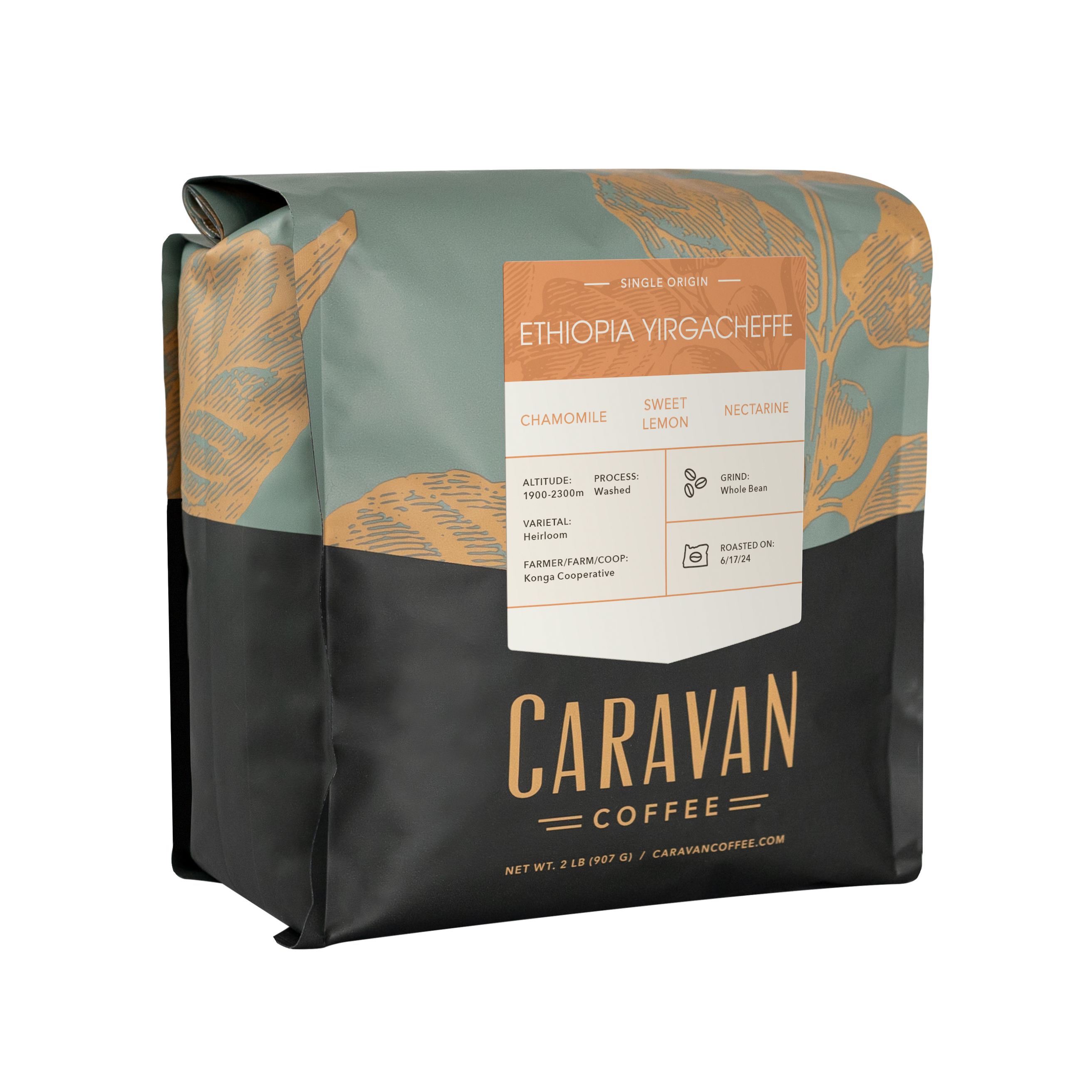 Single Origin Ethiopia Yirgacheffe - Caravan Coffee