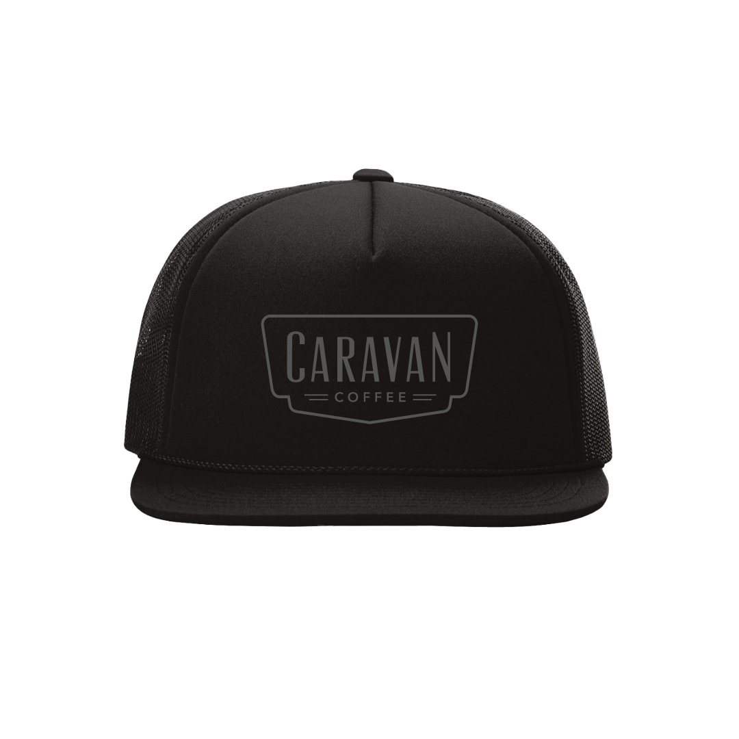Caravan Black Foam Trucker Hat