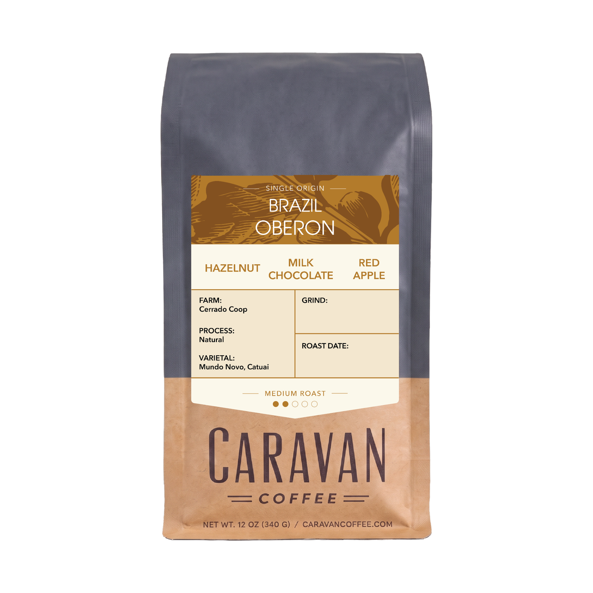 Brazil Oberon Natural - Caravan Coffee