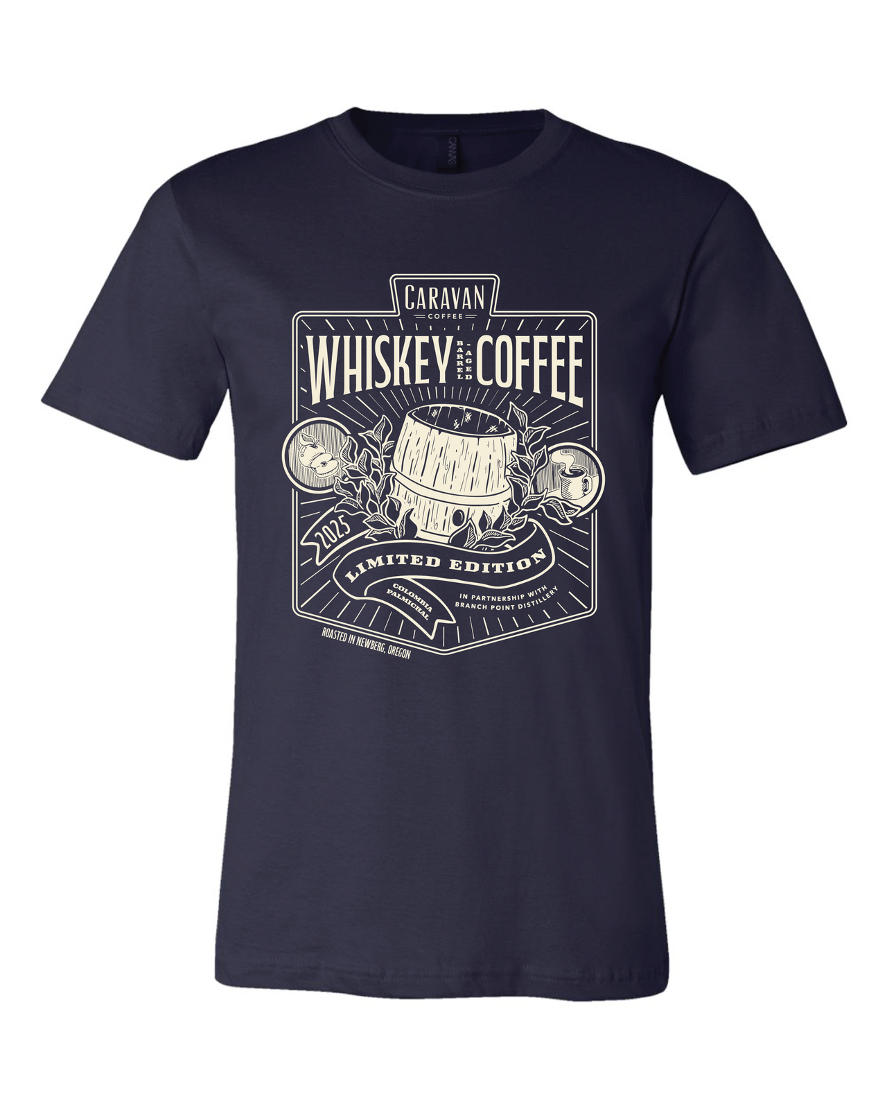 2025 Whiskey Coffee T-Shirt