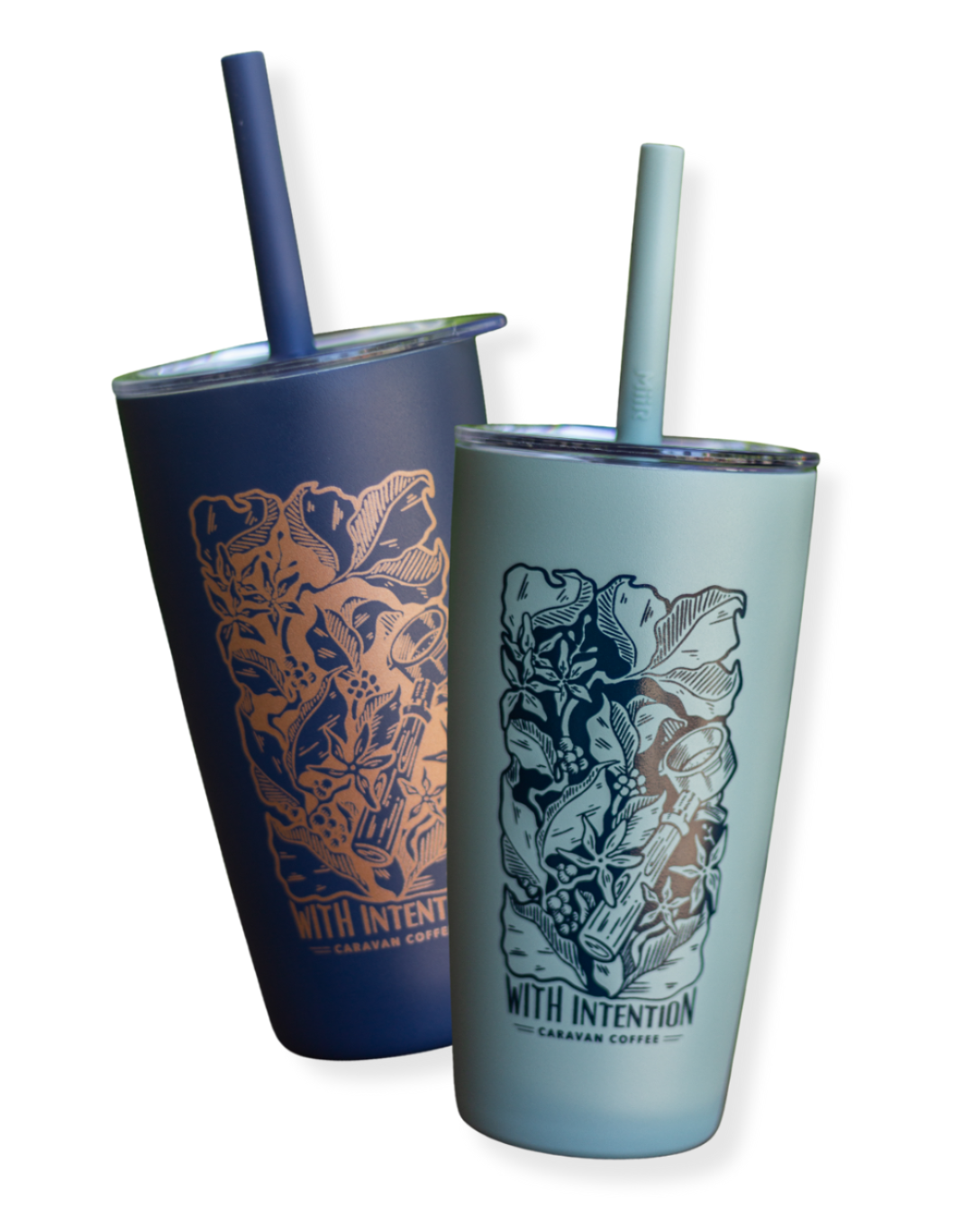 Caravan 16oz Insulated Straw Tumbler