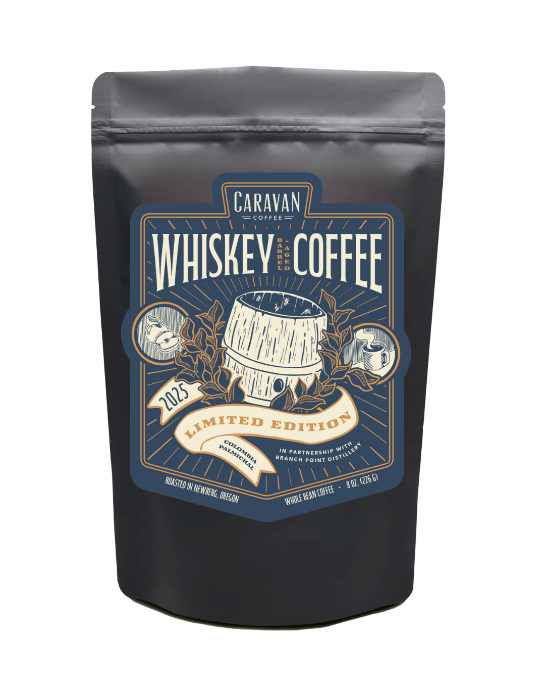 2025 Whiskey Barrel Aged Coffee